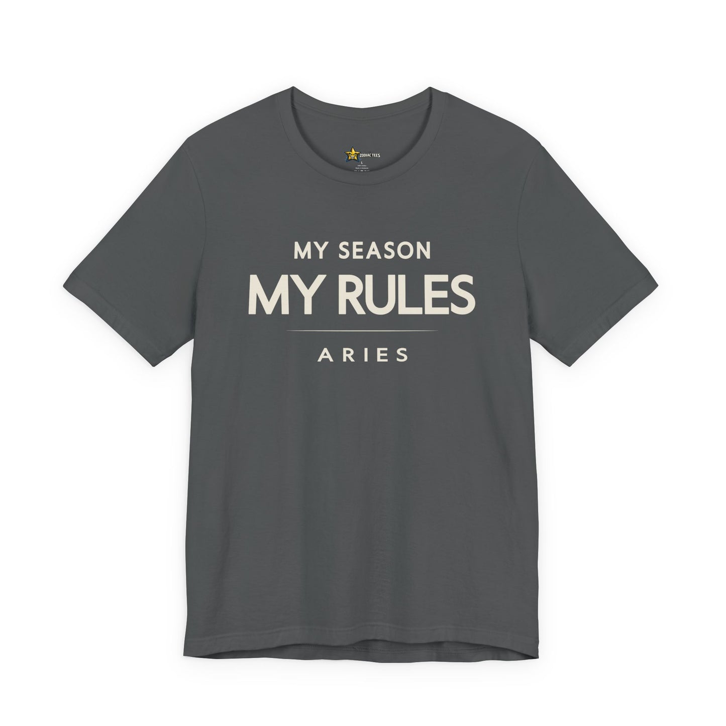 Aries Bold Attitude T-Shirt – My Season My Rules Tee