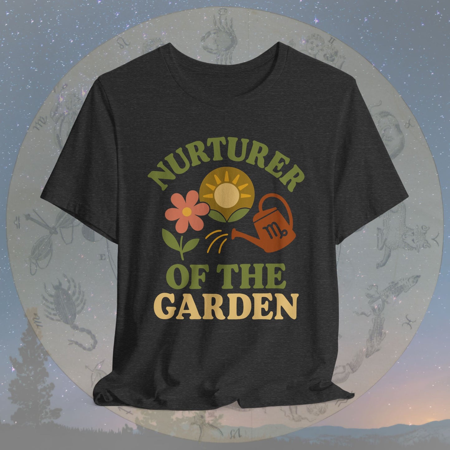 Nurturer of the Garden – Zodiac Couple Virgo T-Shirt