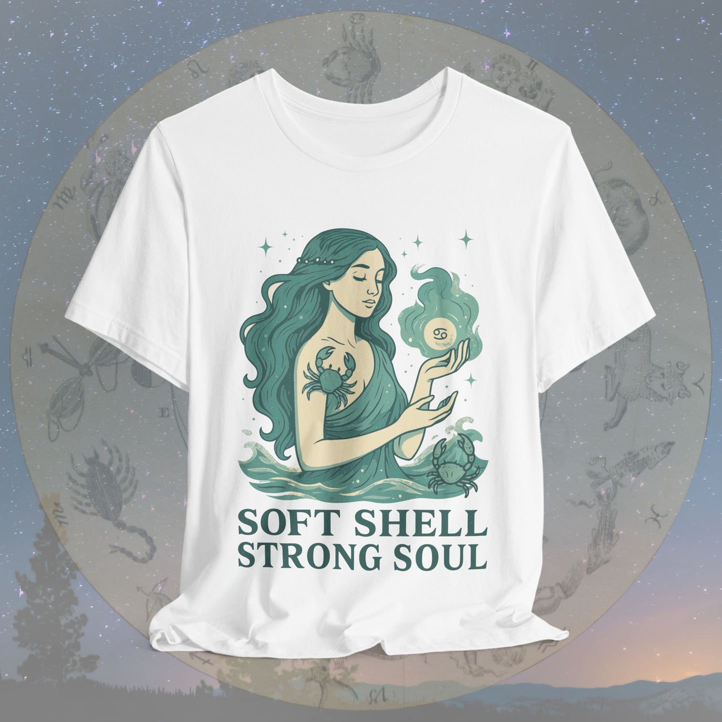 Soft Shell Strong Soul Cancer T-Shirt