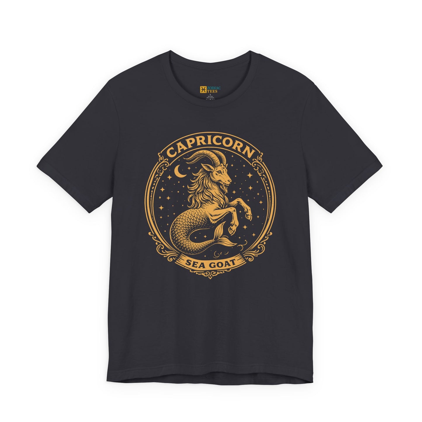 Capricorn Sea Goat T-Shirt – Mythical Zodiac Astrology Tee