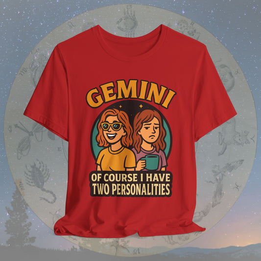 Playful Gemini Two Sides T-Shirt