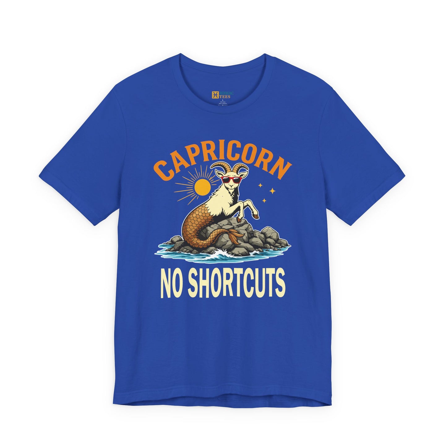 Capricorn No Shortcuts T-Shirt – Sea Goat Energy Tee
