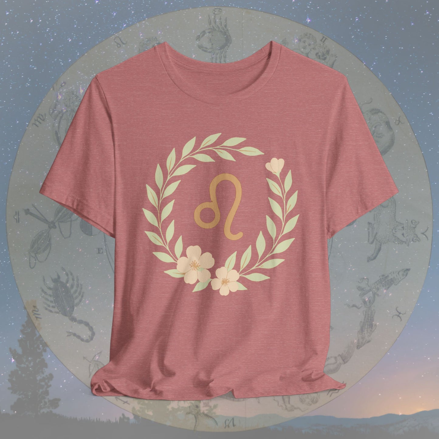 Radiant Golden Soul Leo T-Shirt