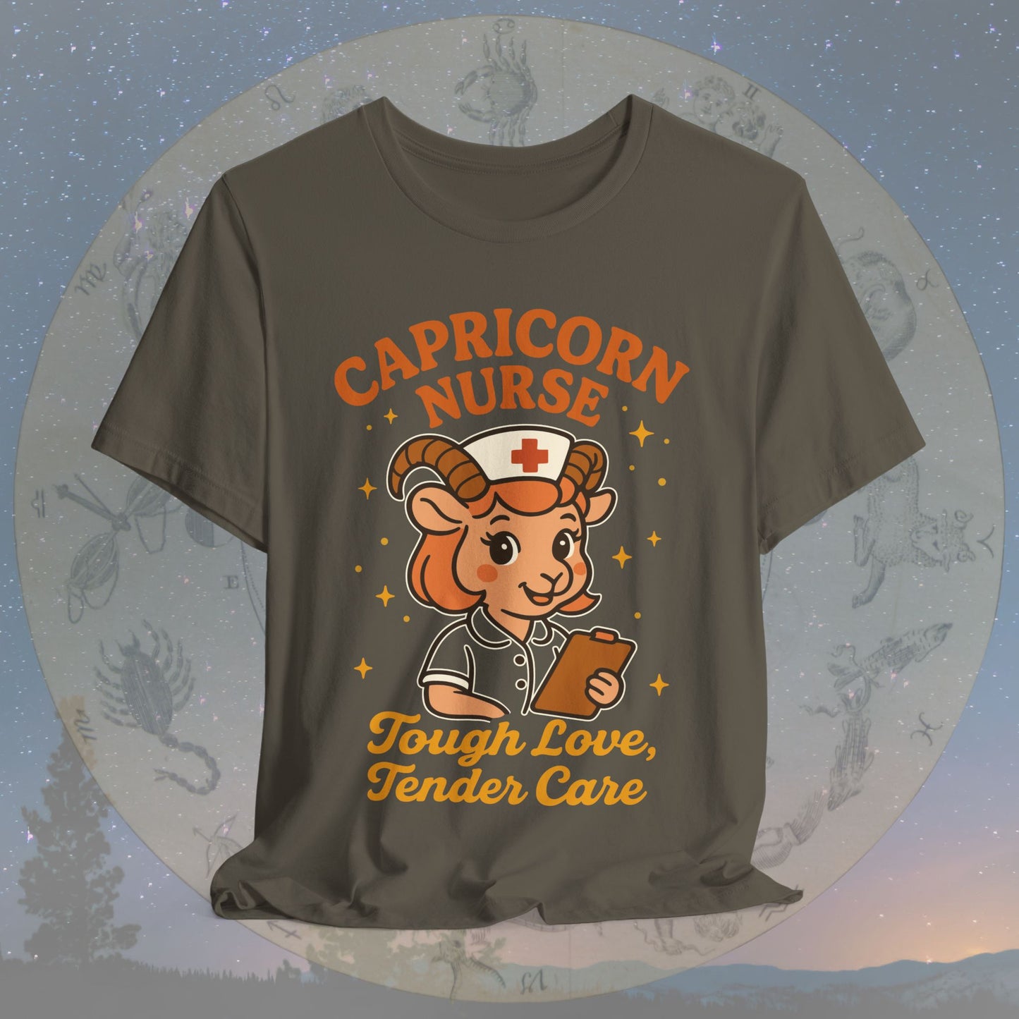 Tough Love Capricorn Nurse T-Shirt