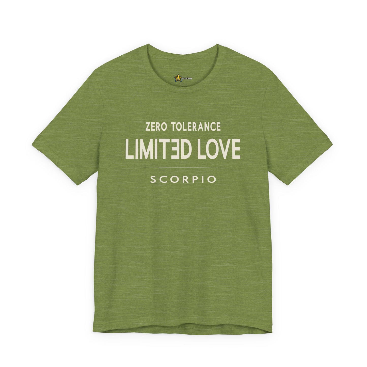 Scorpio Intense Zodiac T-Shirt – Limited Love Tee