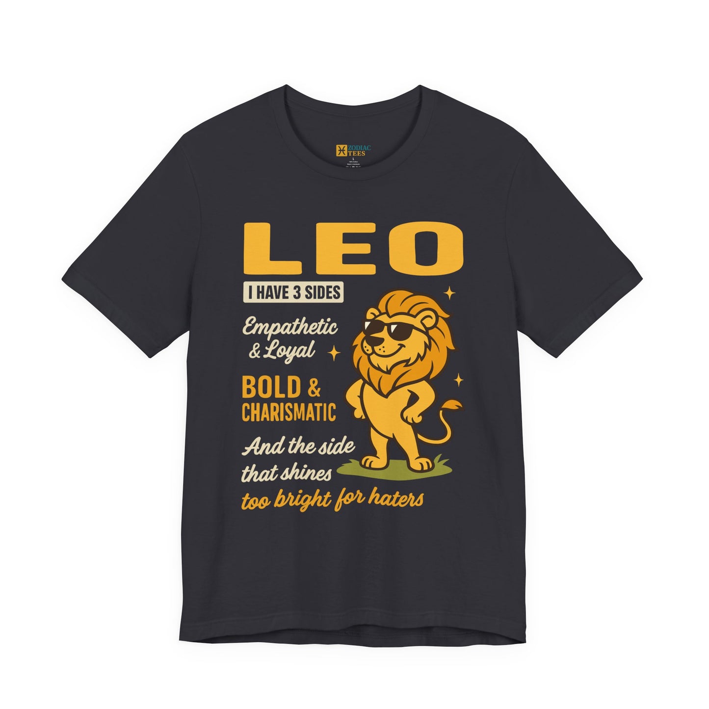 Leo Zodiac T-Shirt – Bold Astrology Graphic Tee for Leo Sign