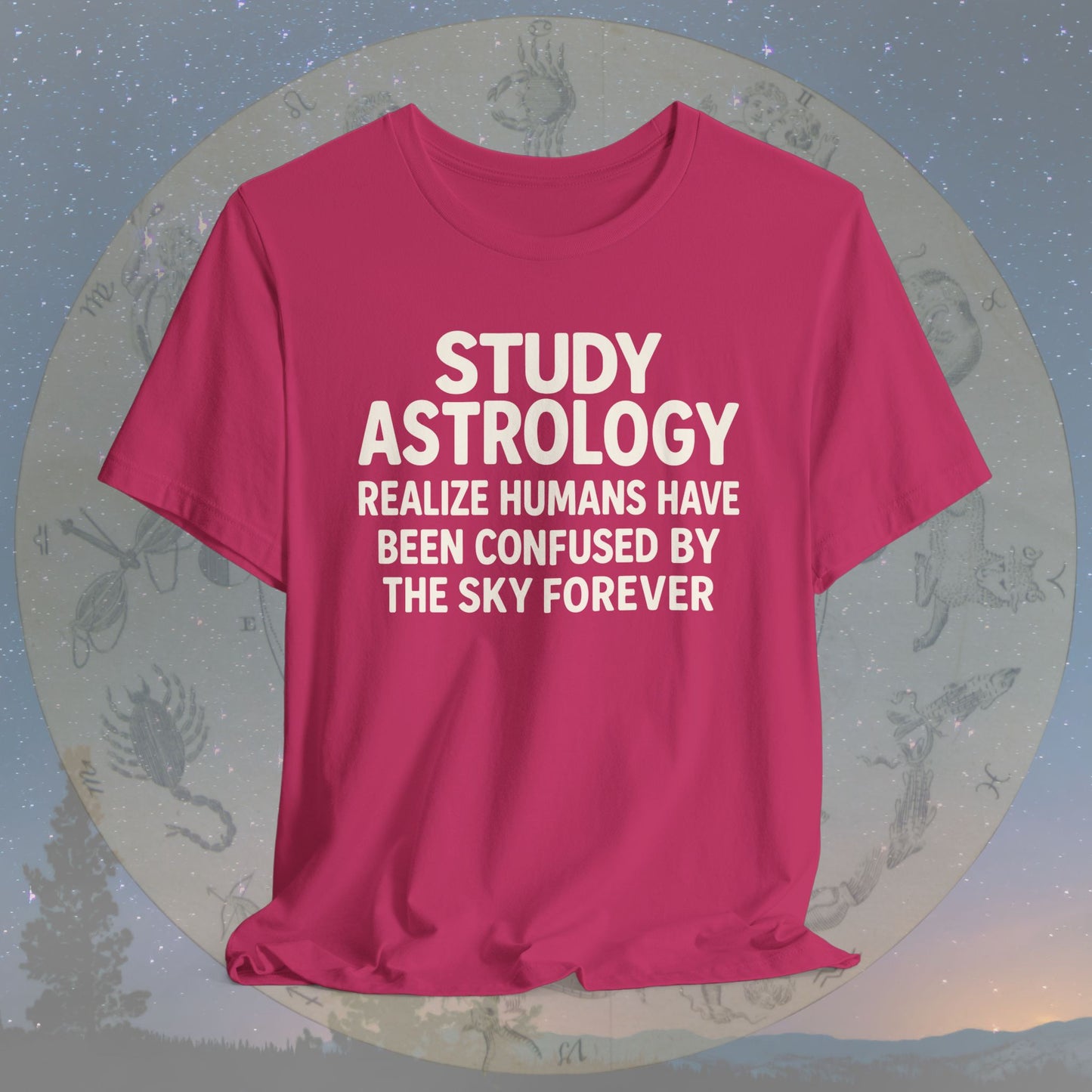 Study Astrology Confused by the Sky T-Shirt