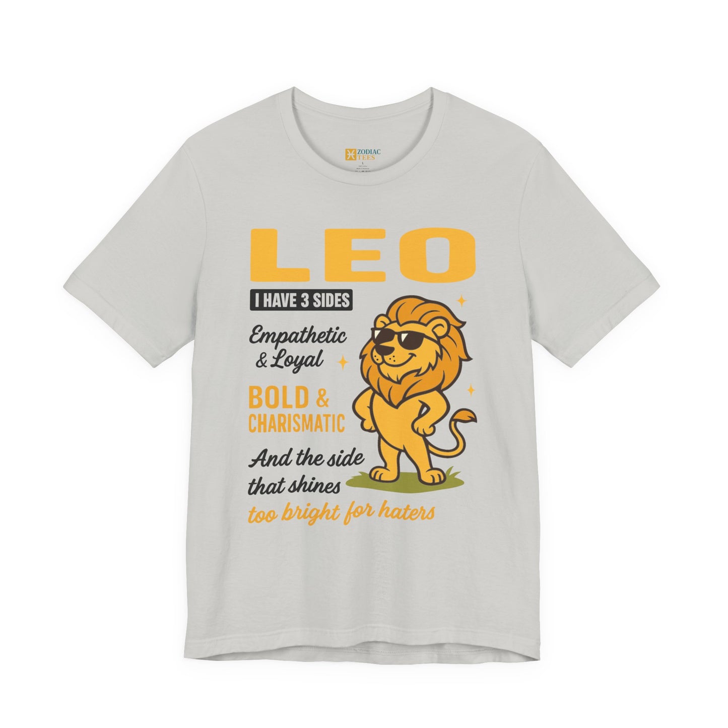 Leo Zodiac T-Shirt – Bold Astrology Graphic Tee for Leo Sign
