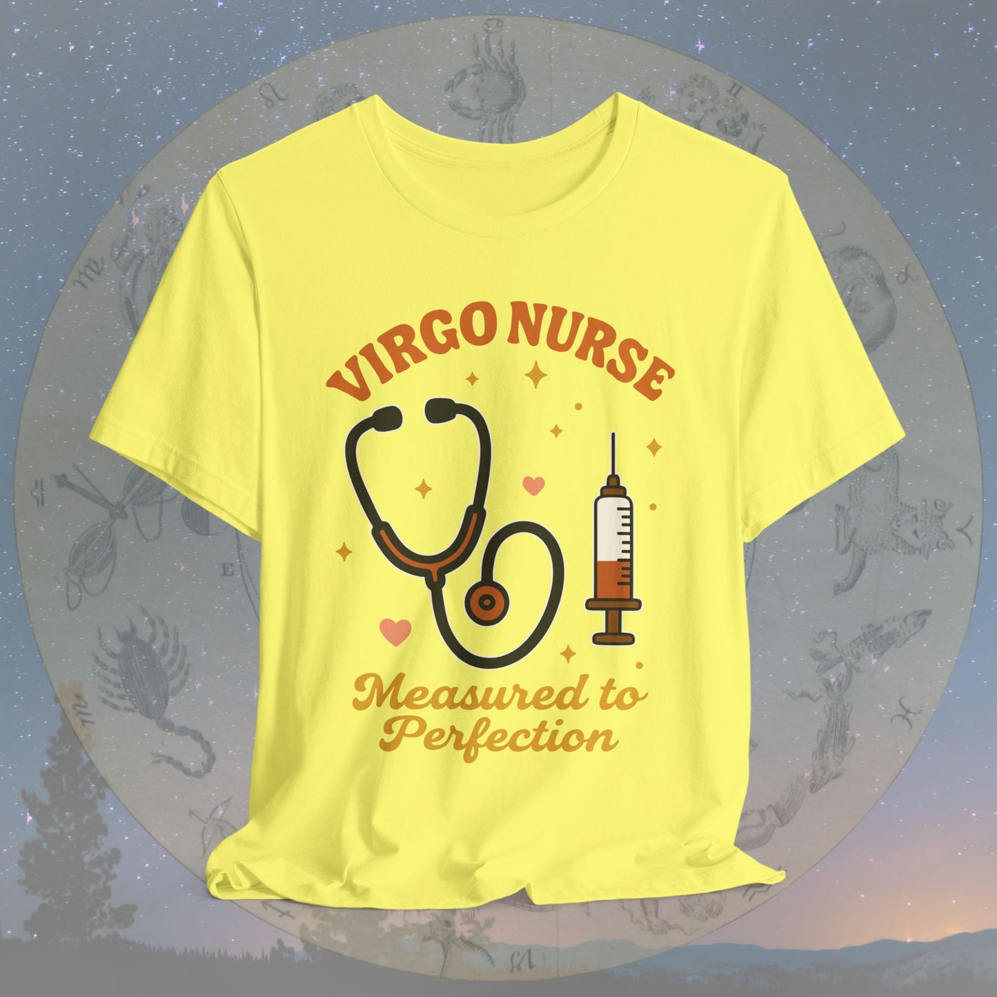 Measured to Perfection Virgo Nurse T-Shirt