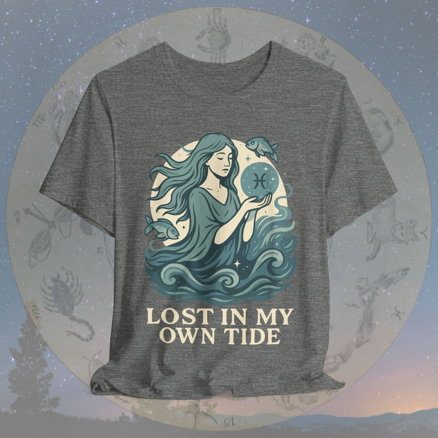 Dreamy Pisces Lost in My Own Tide T-Shirt