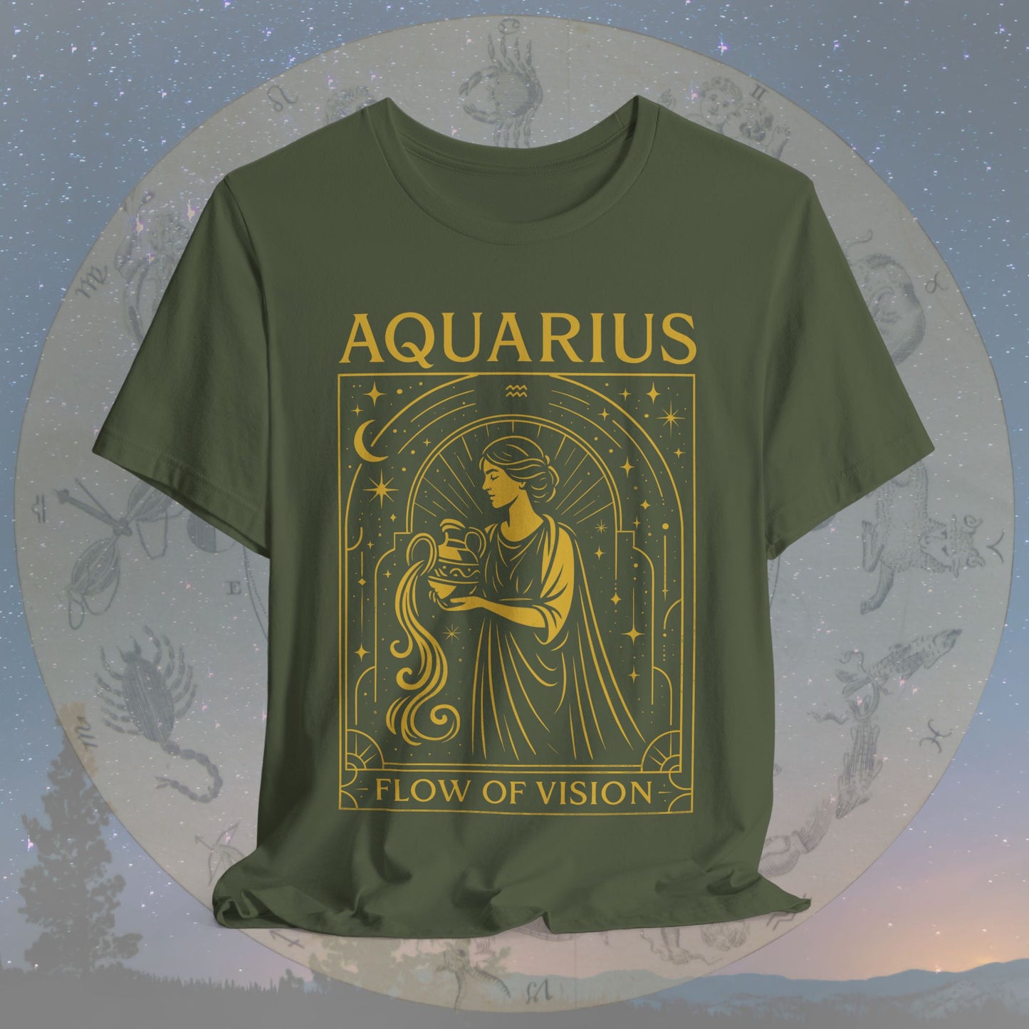 Visionary Flow of Vision Aquarius T-Shirt