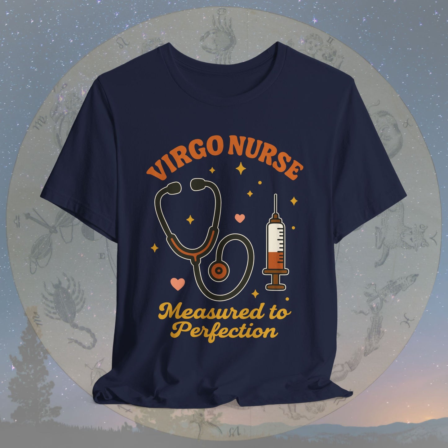 Measured to Perfection Virgo Nurse T-Shirt