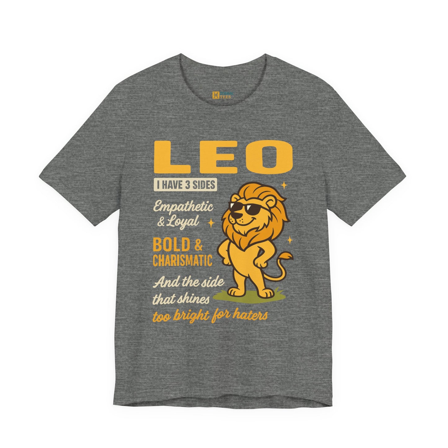 Leo Zodiac T-Shirt – Bold Astrology Graphic Tee for Leo Sign
