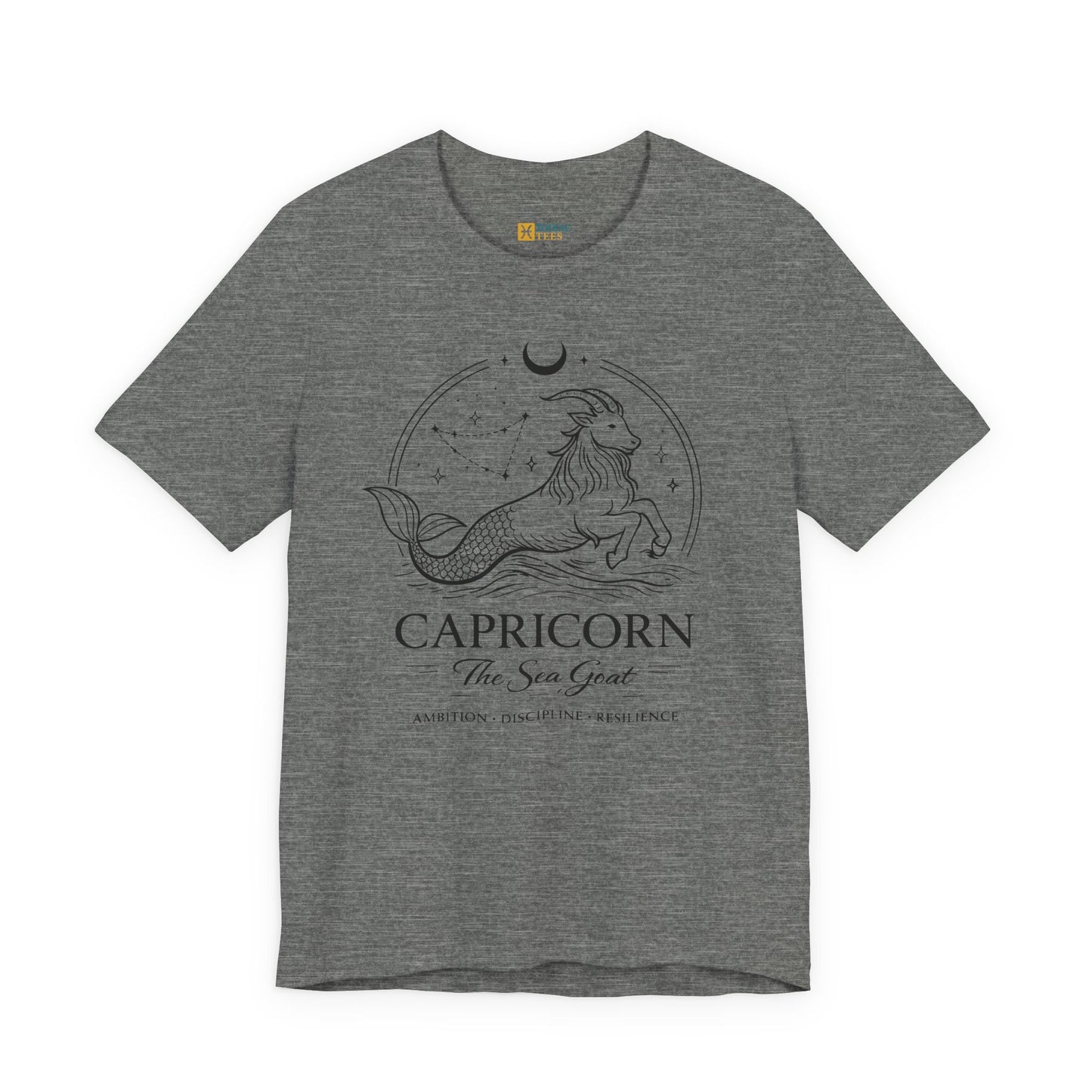 Capricorn Sea Goat T-Shirt – Elegant Astrology Zodiac Tee