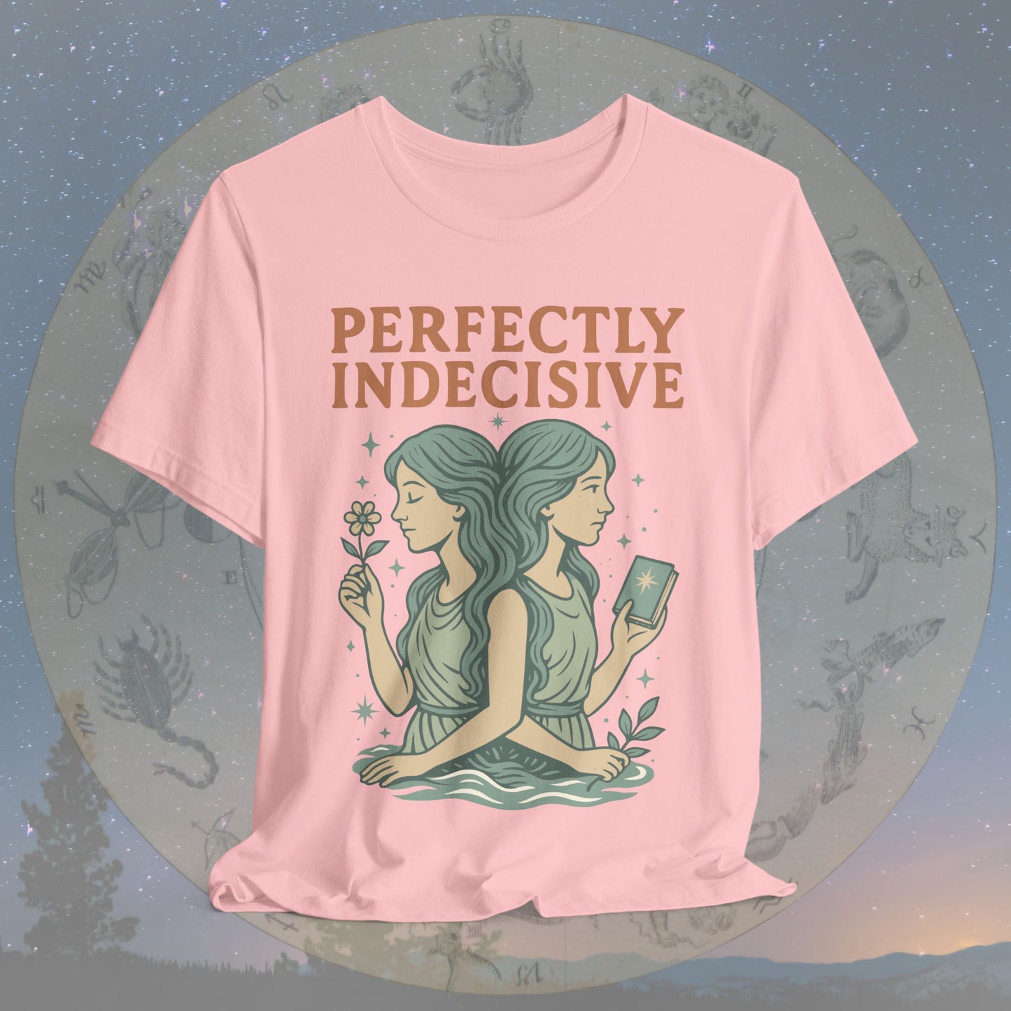 Charming Perfectly Indecisive Gemini T-Shirt