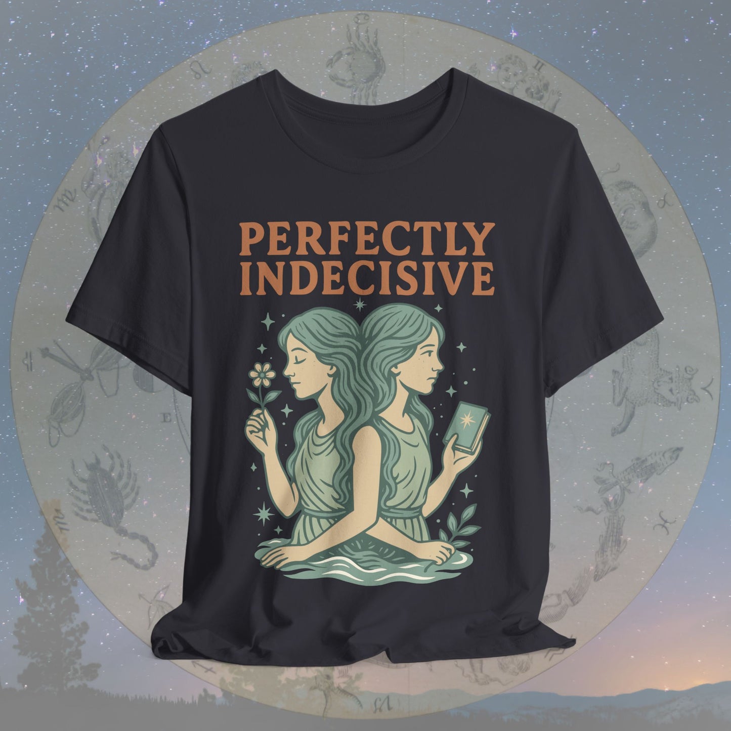 Charming Perfectly Indecisive Gemini T-Shirt