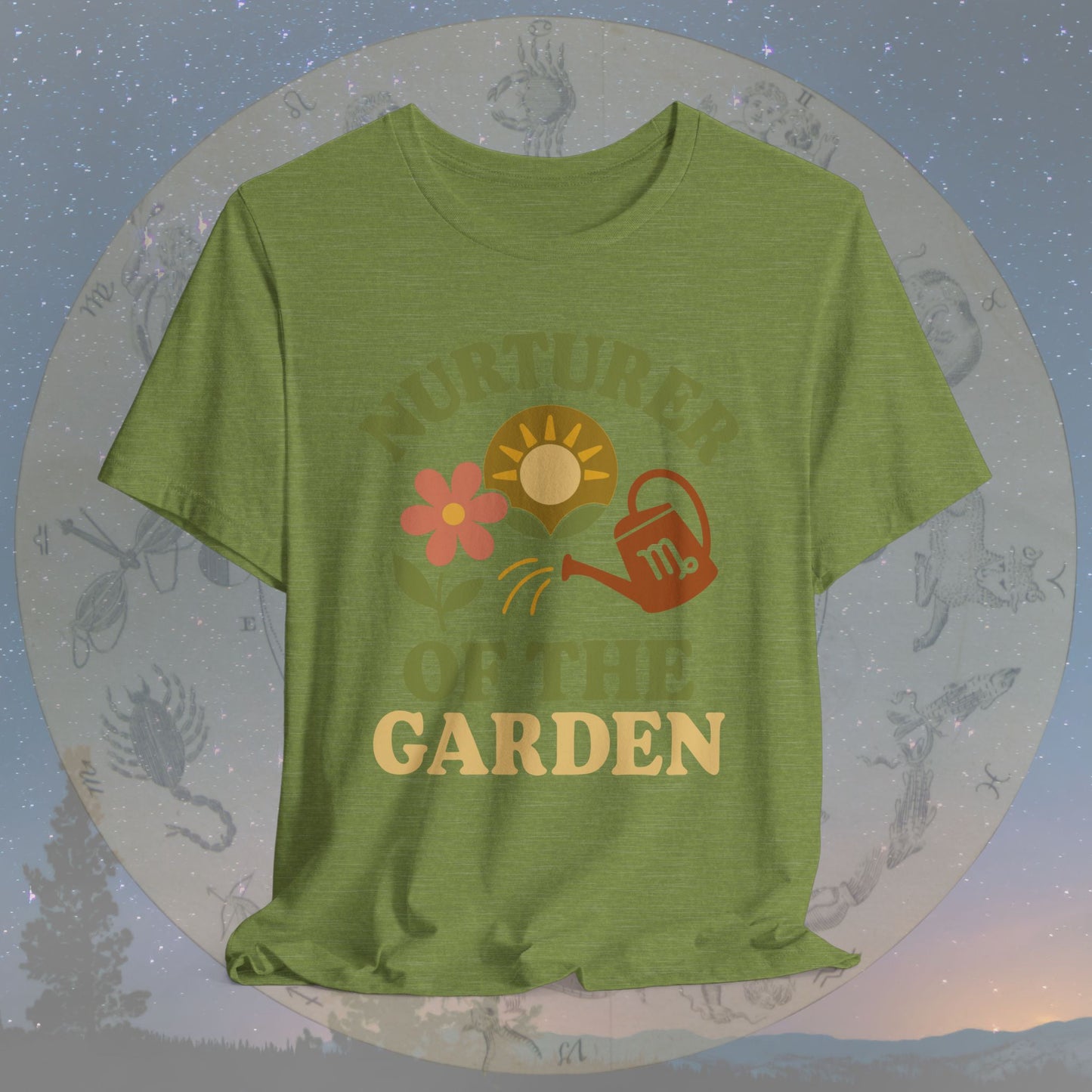 Nurturer of the Garden – Zodiac Couple Virgo T-Shirt