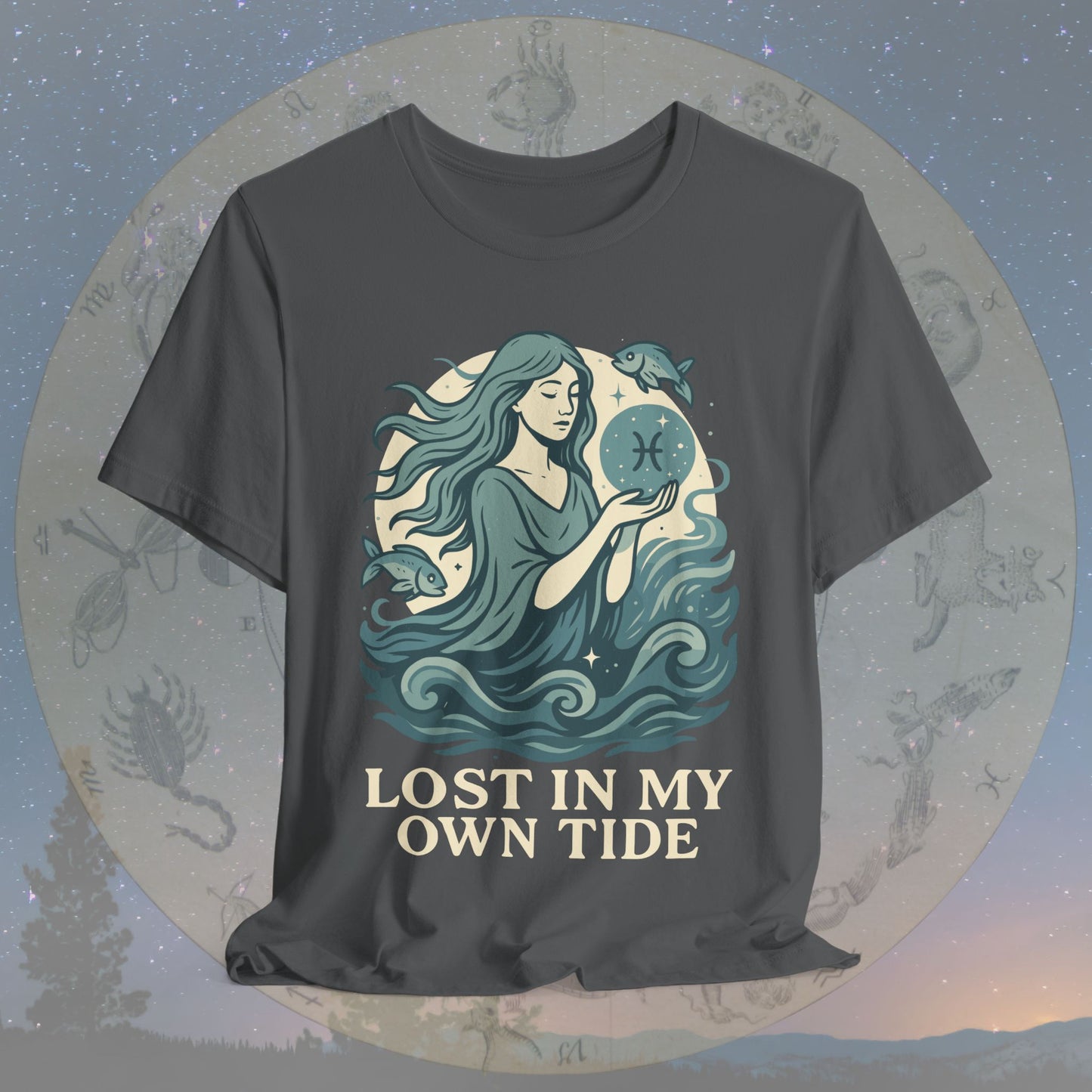 Dreamy Pisces Lost in My Own Tide T-Shirt