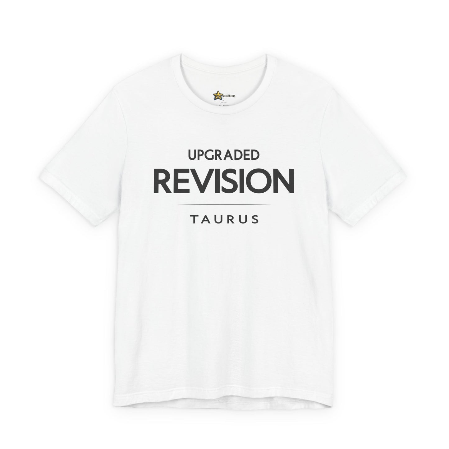 Taurus Minimal Zodiac T-Shirt – Upgraded Revision Mindset Tee