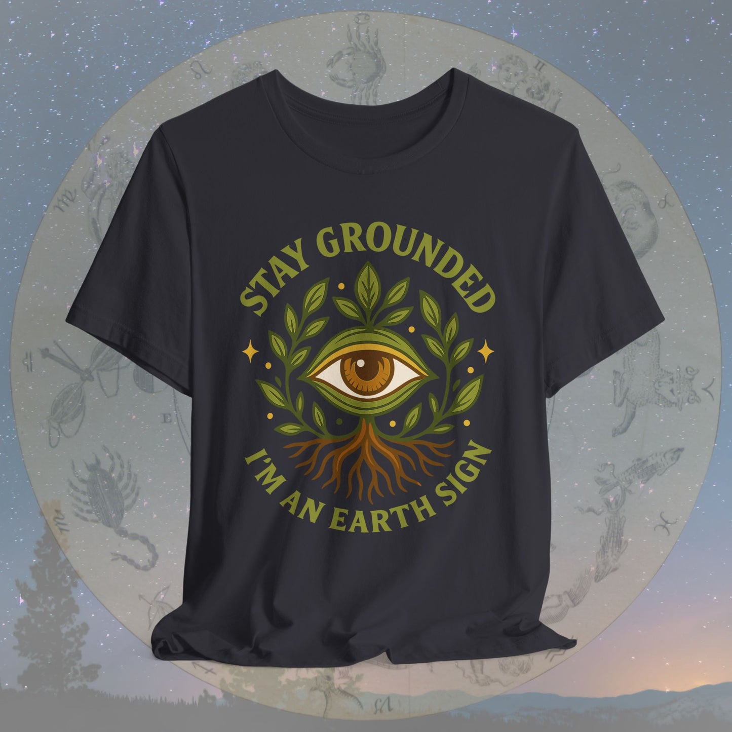 Rooted Vision Earth Sign T-Shirt