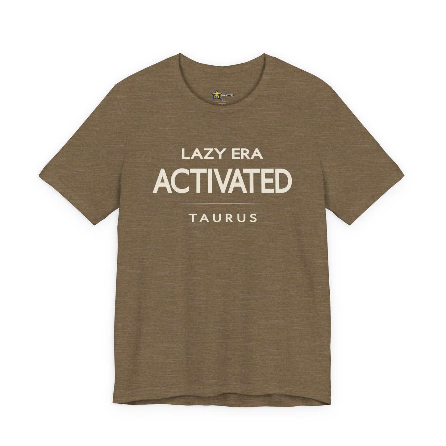 Taurus Lazy Era Activated T-Shirt
