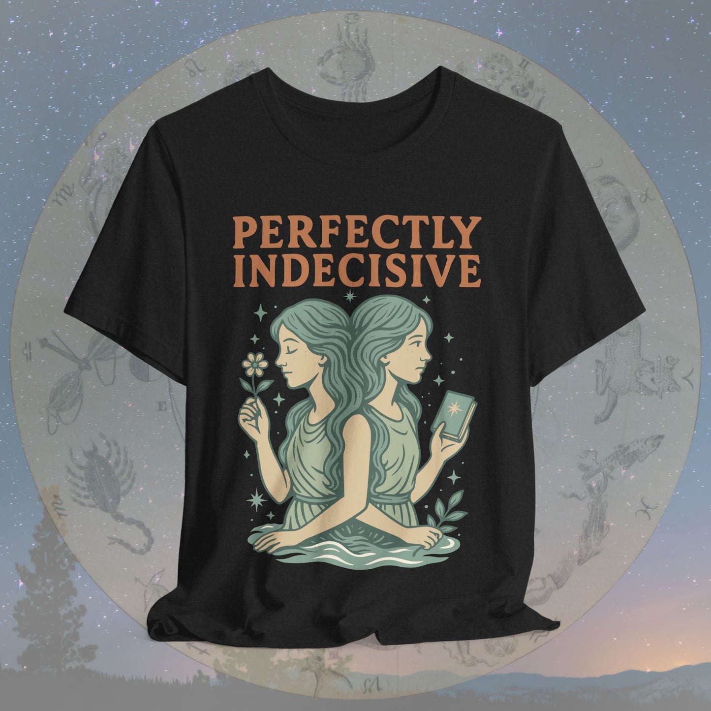 Charming Perfectly Indecisive Gemini T-Shirt