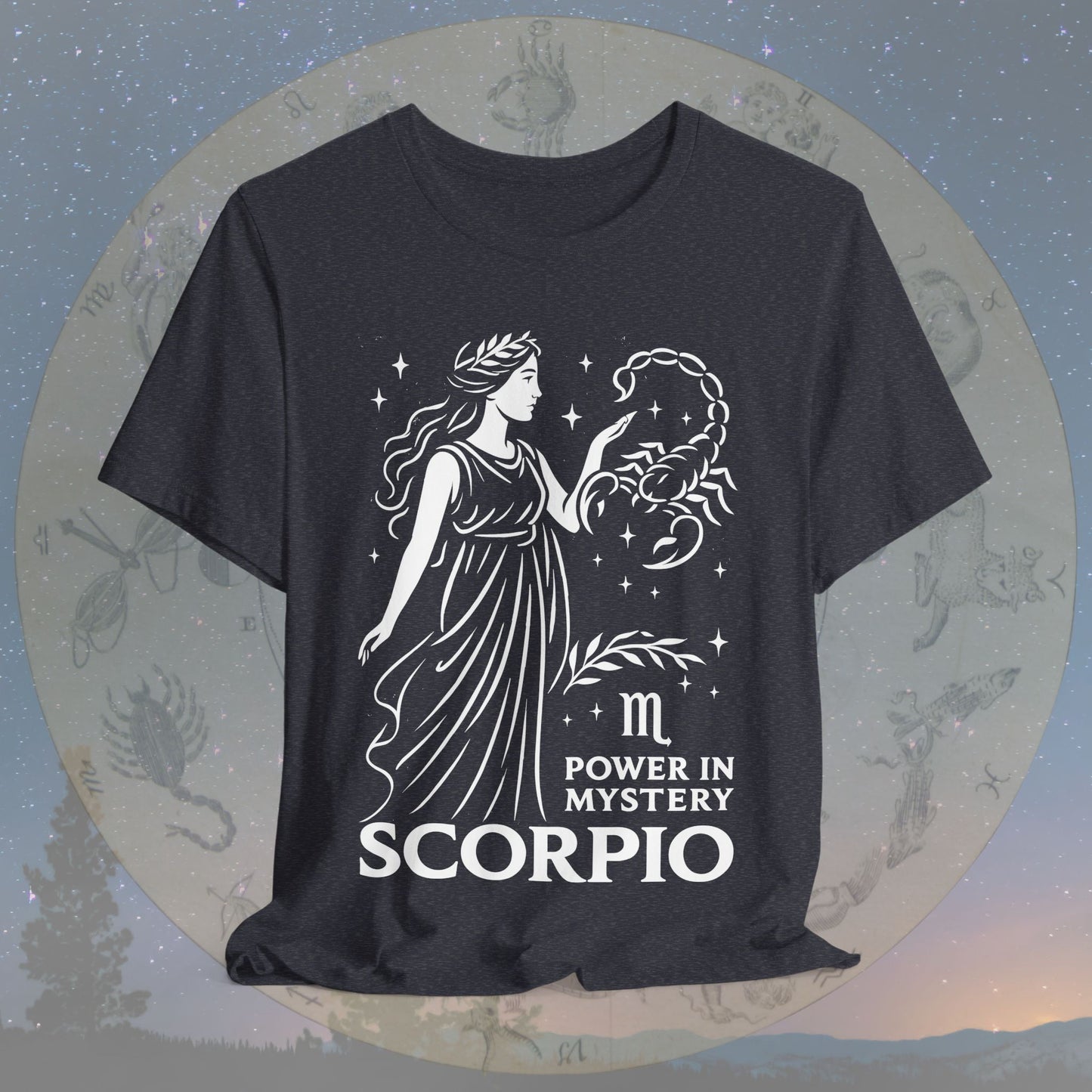 Mysterious Power in Mystery Scorpio T-Shirt