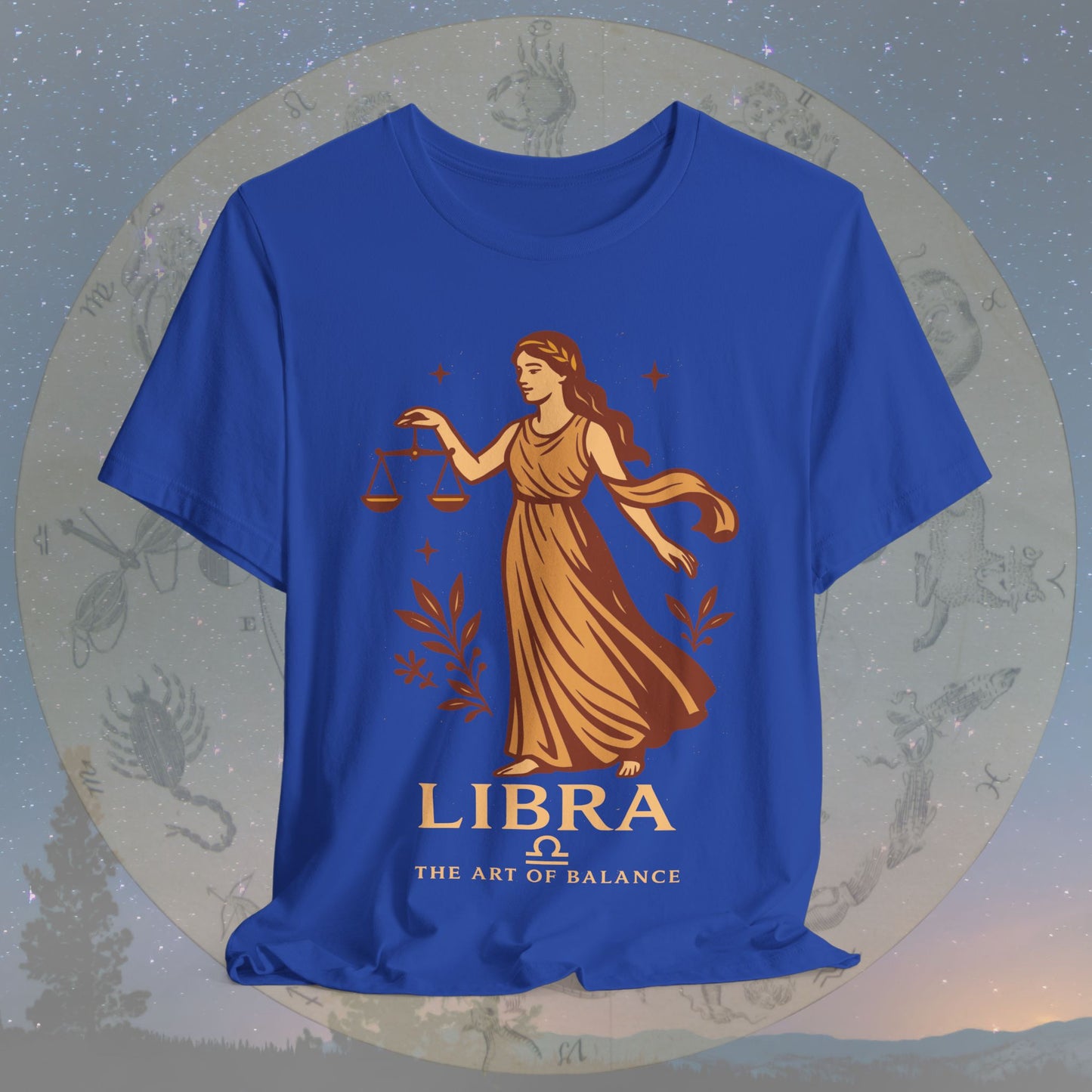 Elegant Art of Balance Libra T-Shirt