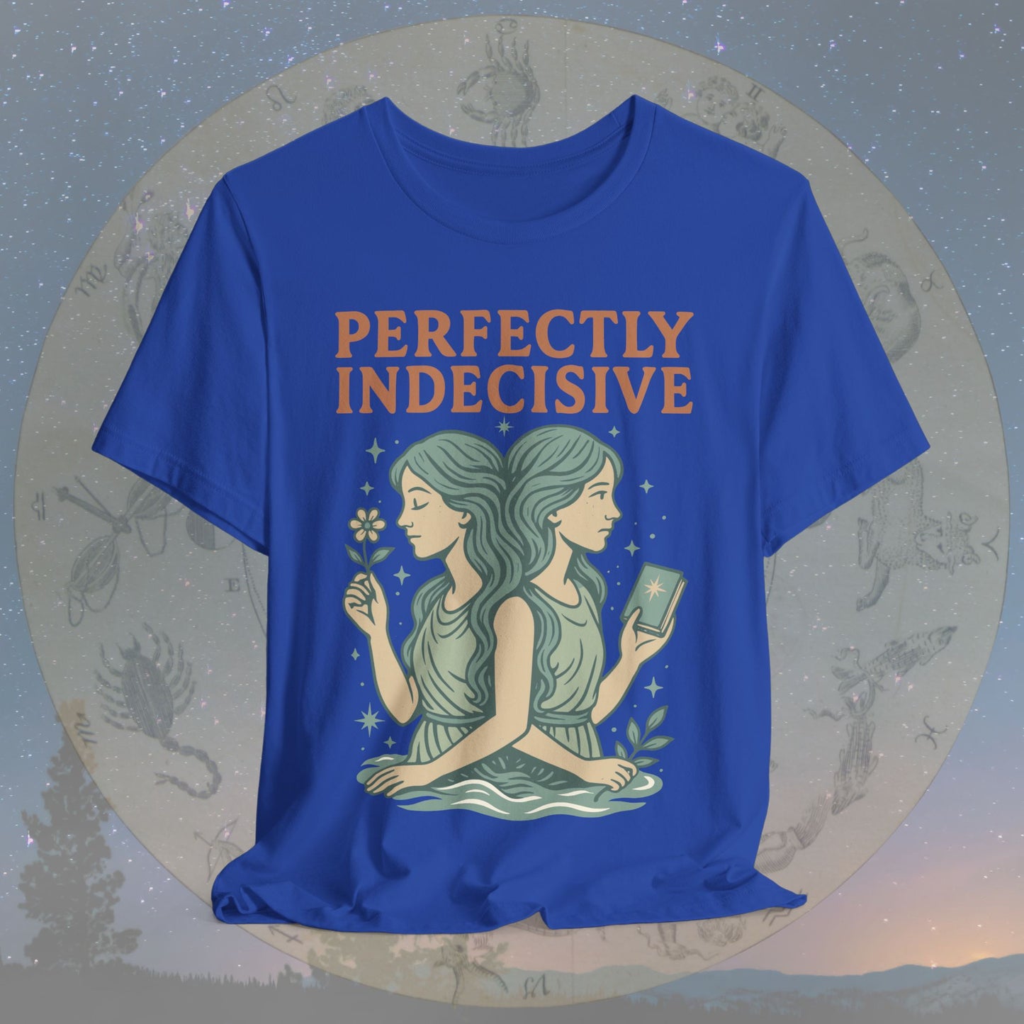 Charming Perfectly Indecisive Gemini T-Shirt