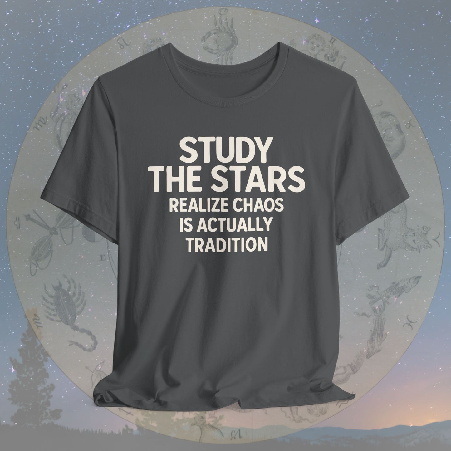 Study the Stars Chaos Tradition T-Shirt
