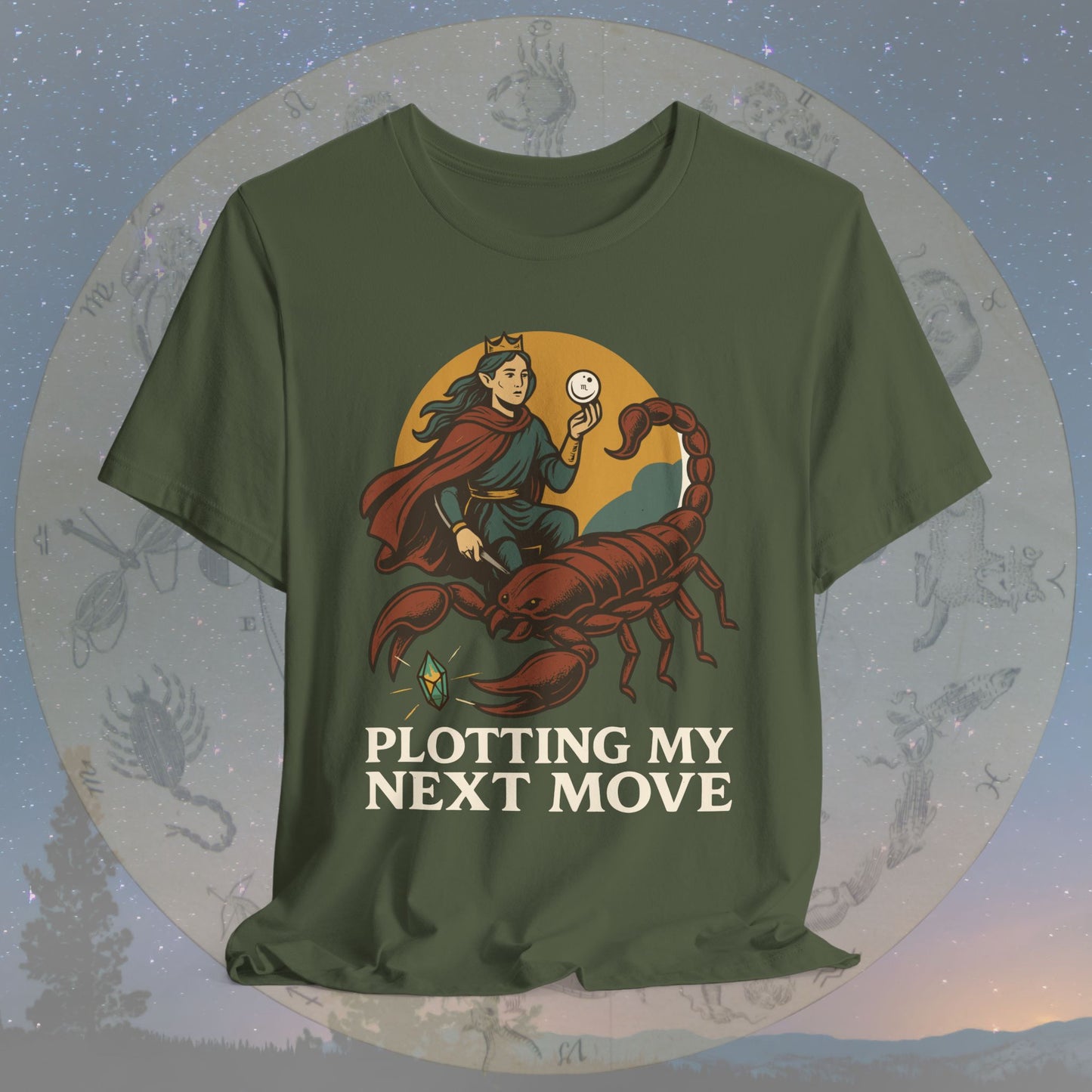 Mysterious Scorpio Plotting My Next Move T-Shirt