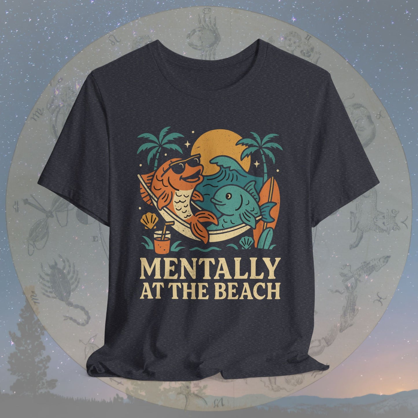 Relaxed Mentally at the Beach T-Shirt