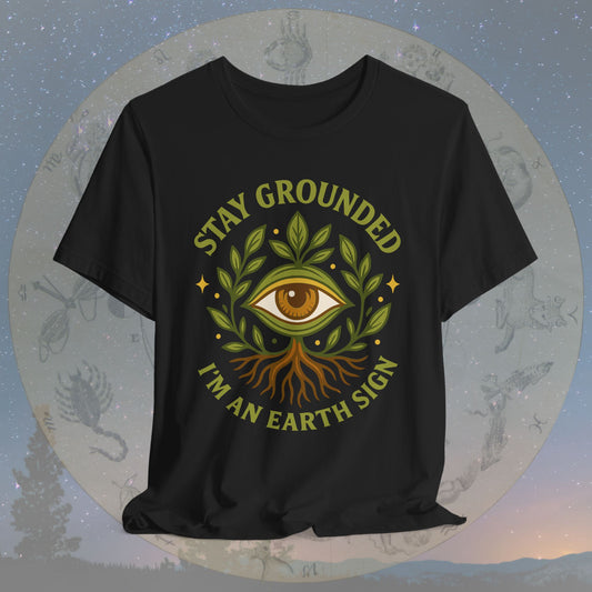 Rooted Vision Earth Sign T-Shirt