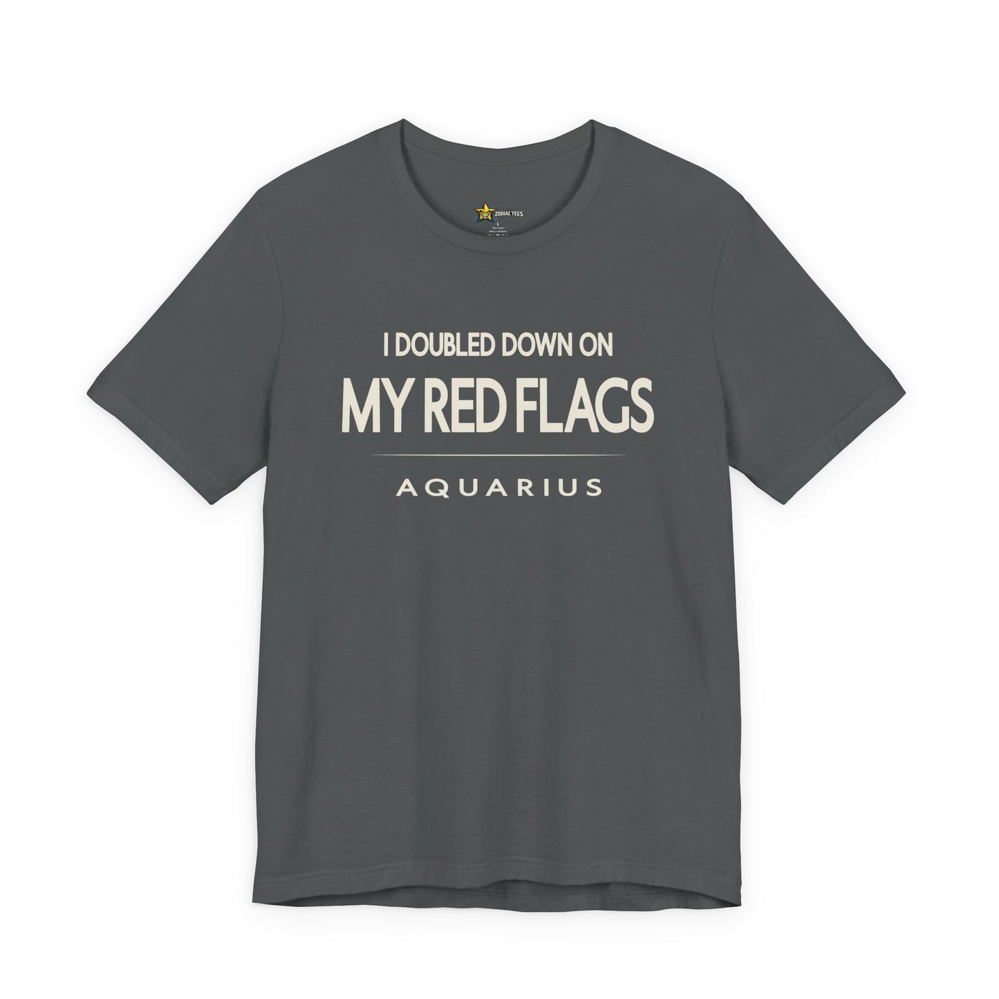 Aquarius My Red Flags T-Shirt