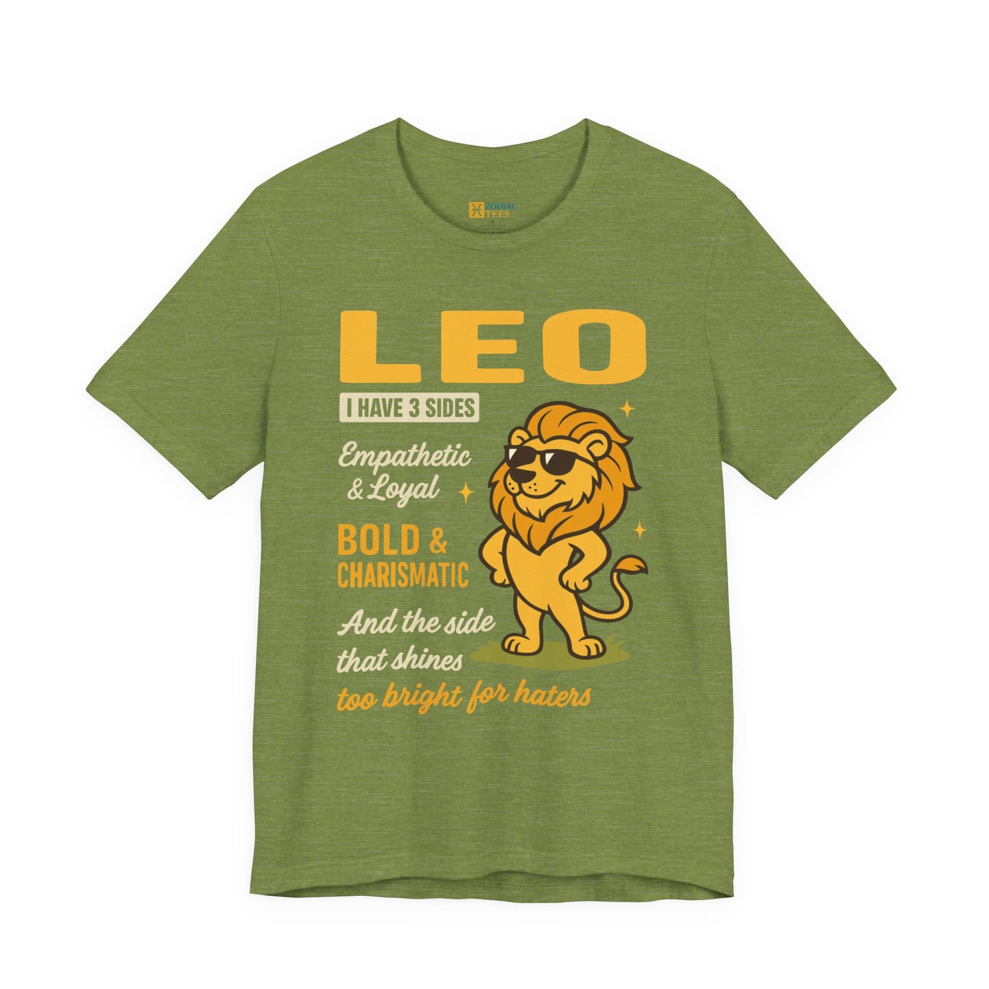 Leo Zodiac T-Shirt – Bold Astrology Graphic Tee for Leo Sign