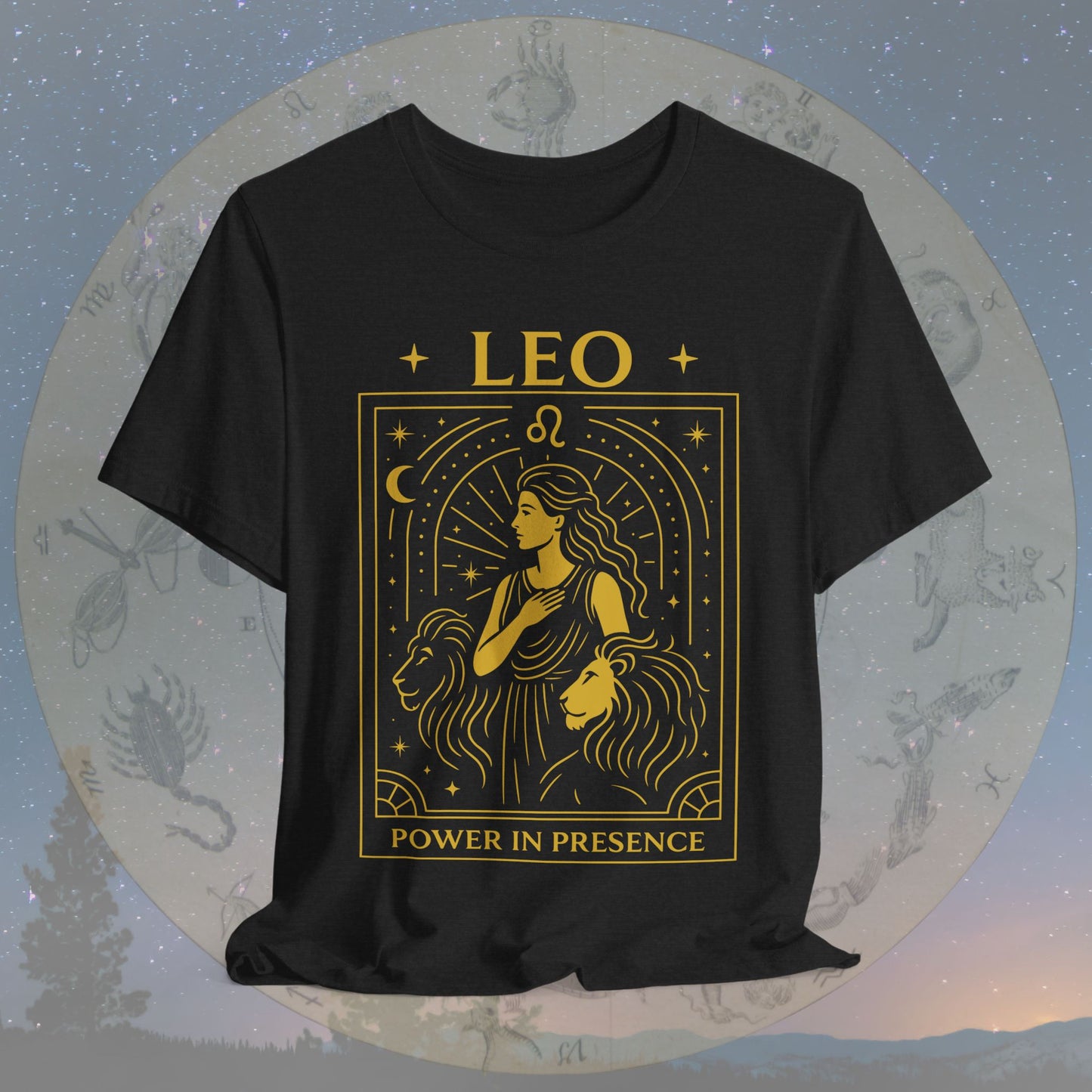 Majestic Power in Presence Leo T-Shirt