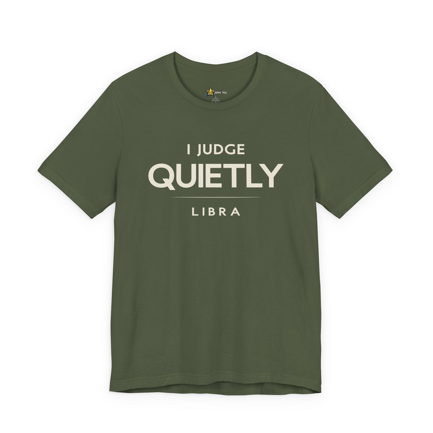 Libra I Judge Quietly T-Shirt