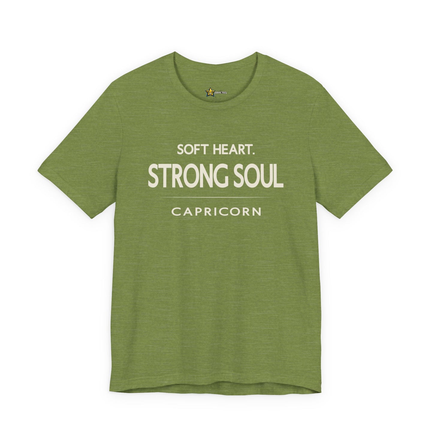 Capricorn Confident Zodiac T-Shirt – Strong Soul Attitude Tee