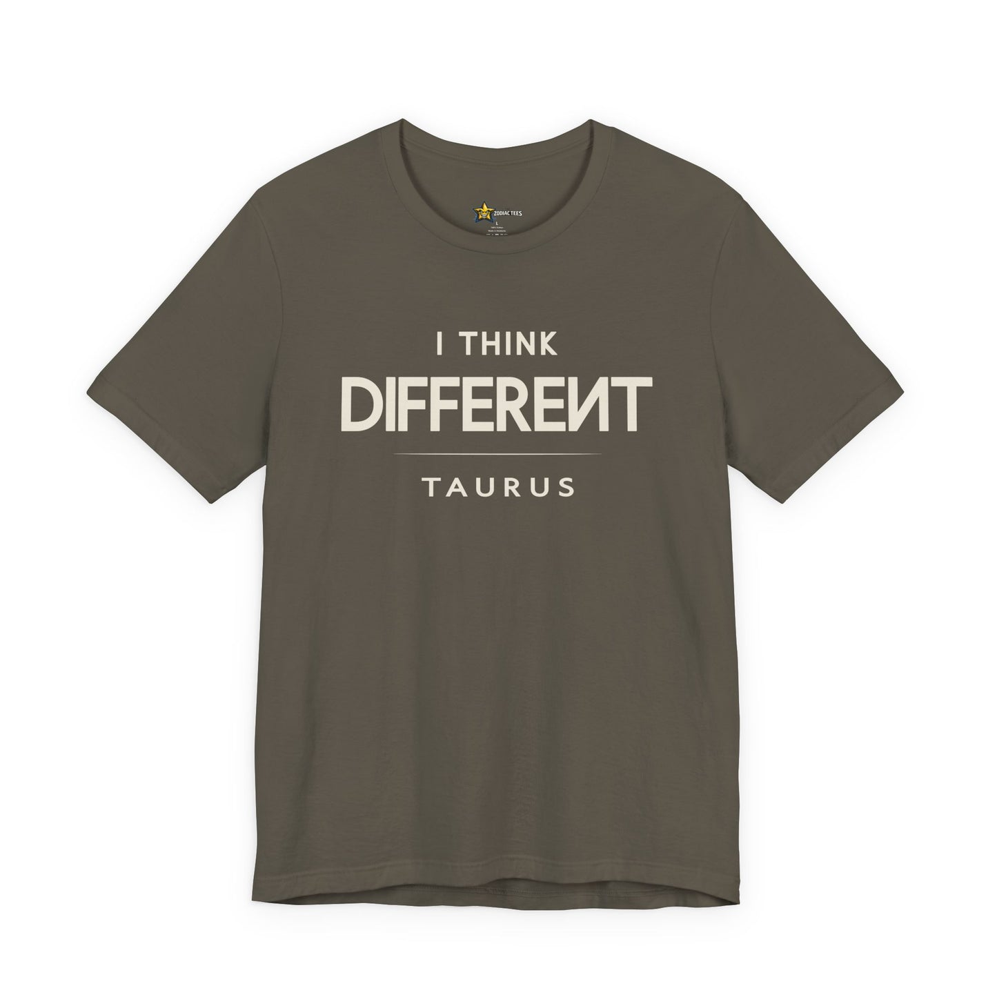 Taurus Independent Mind Zodiac T-Shirt – Think Different Tee