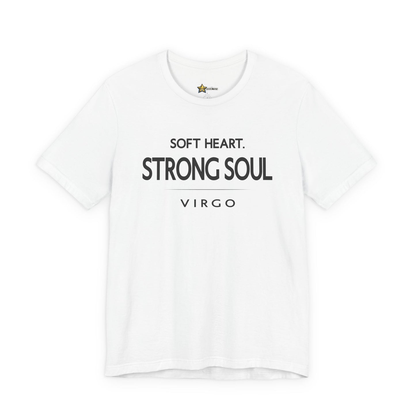Virgo Minimal Zodiac Tee – Soft Heart Strong Soul T-Shirt