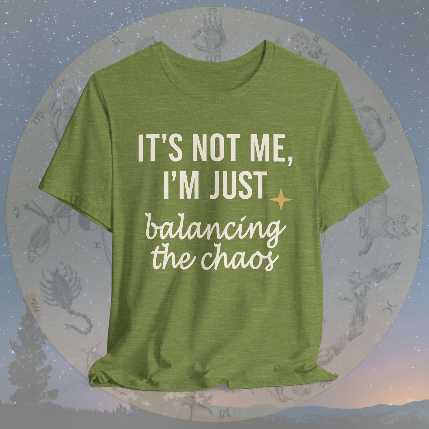 Balanced Libra Cosmic Attitude T-Shirt