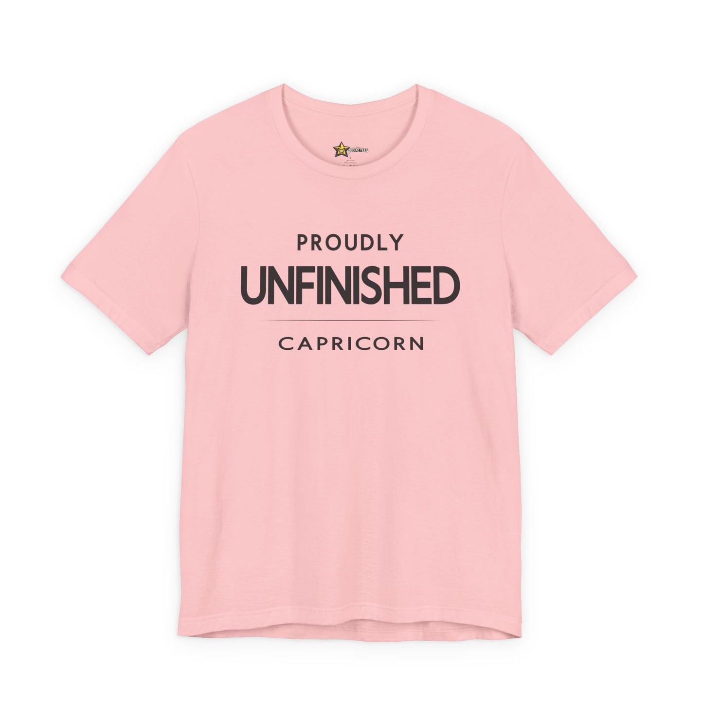 Capricorn Evolving Zodiac T-Shirt – Proudly Unfinished Tee