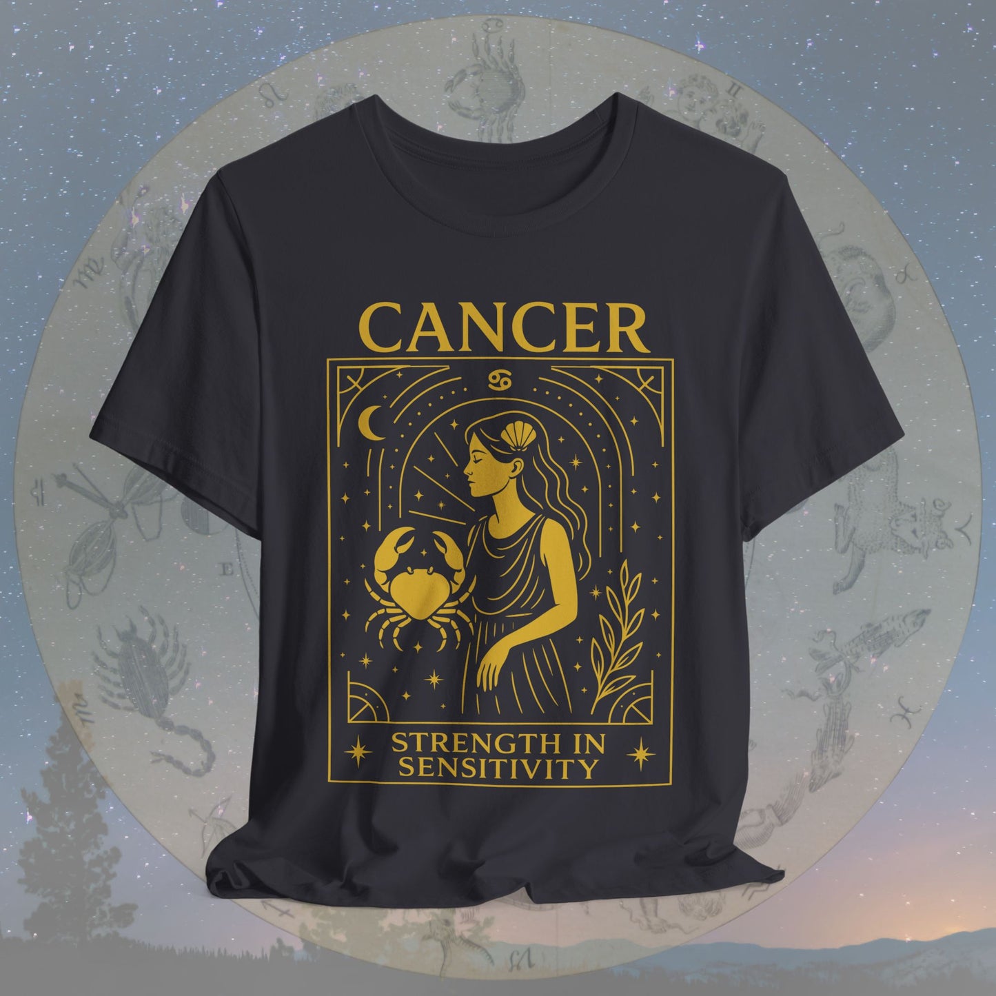 Gentle Strength in Sensitivity Cancer T-Shirt