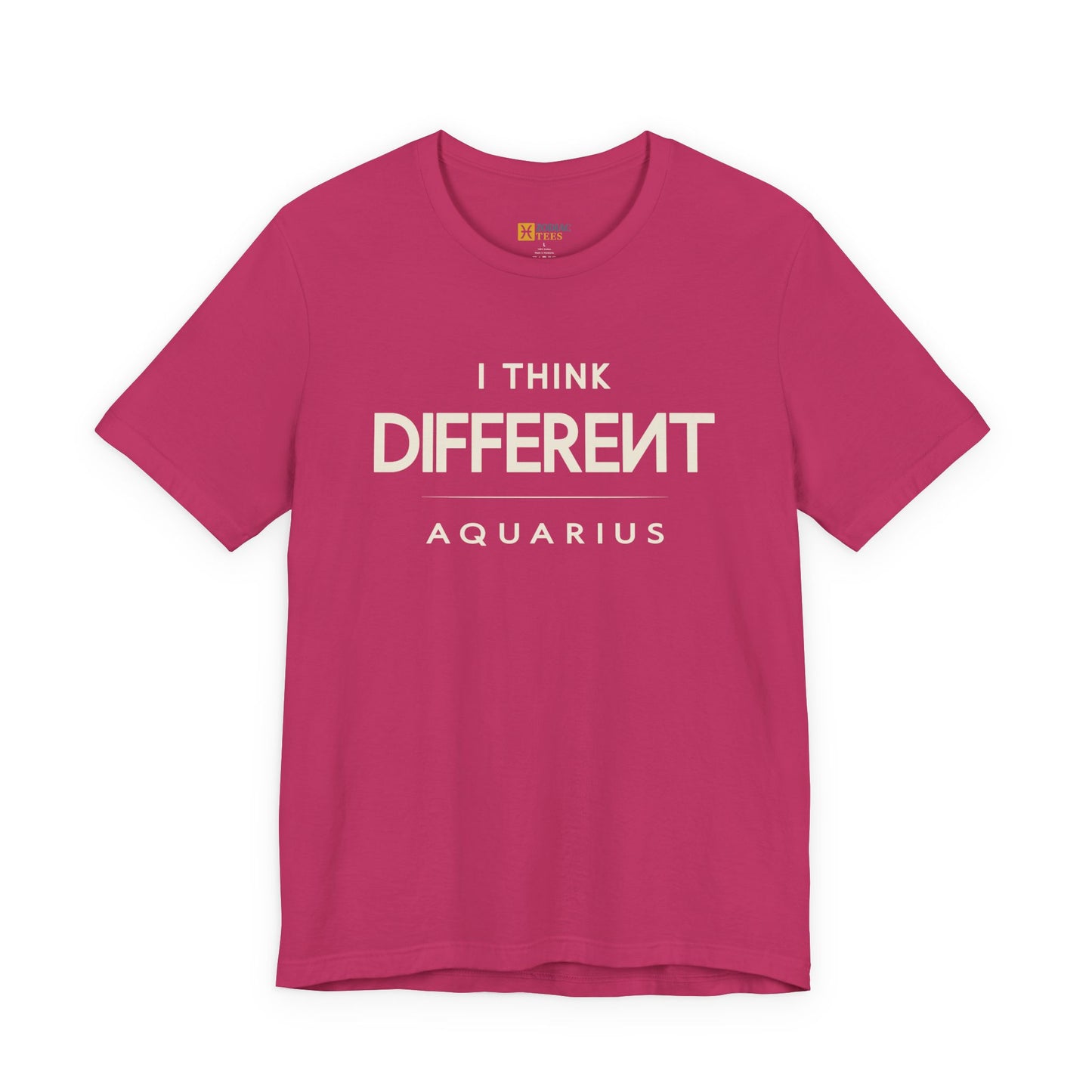 Aquarius I Think Different T-Shirt – Independent Zodiac Mindset Tee