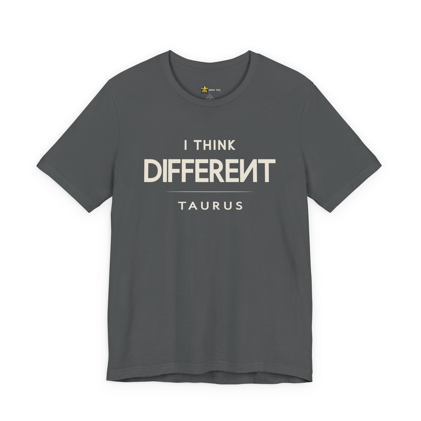 Taurus Independent Mind Zodiac T-Shirt – Think Different Tee