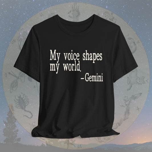 Gemini Voice of Creation T-Shirt