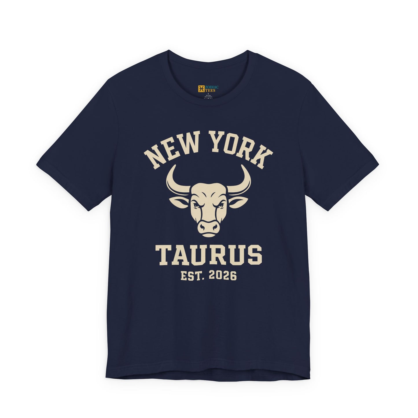 Taurus Varsity T-Shirt – New York Zodiac Bull Tee