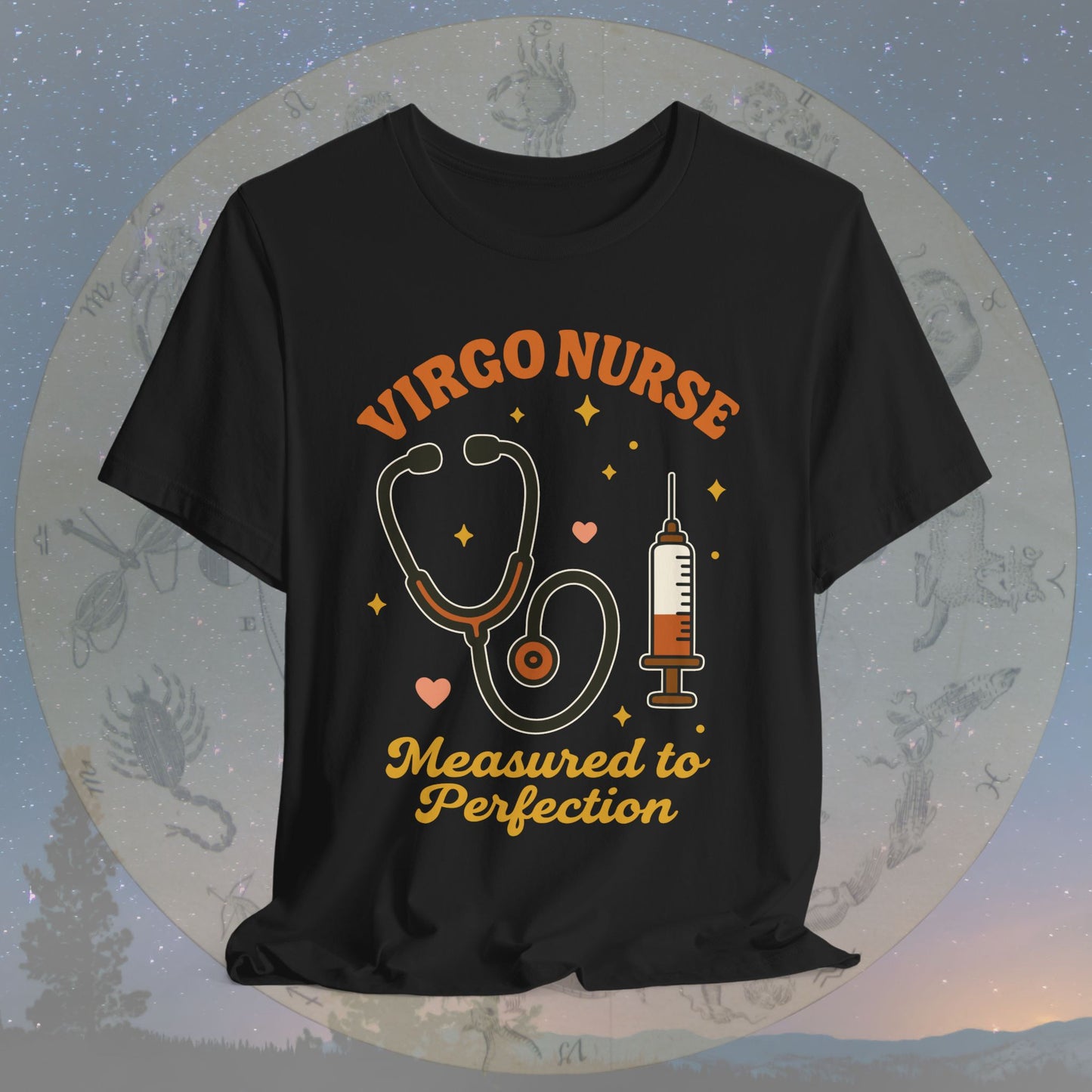 Measured to Perfection Virgo Nurse T-Shirt