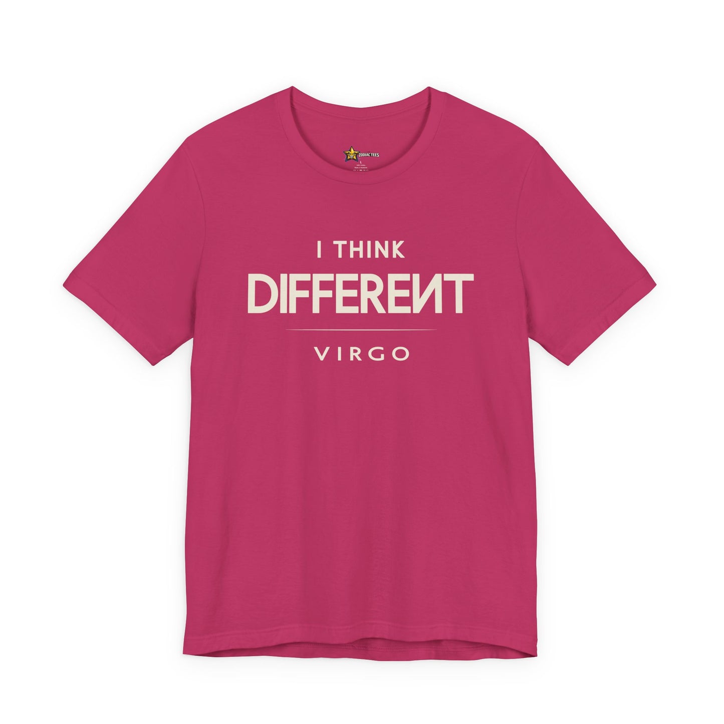 Virgo Analytical Zodiac T-Shirt – Think Different Tee