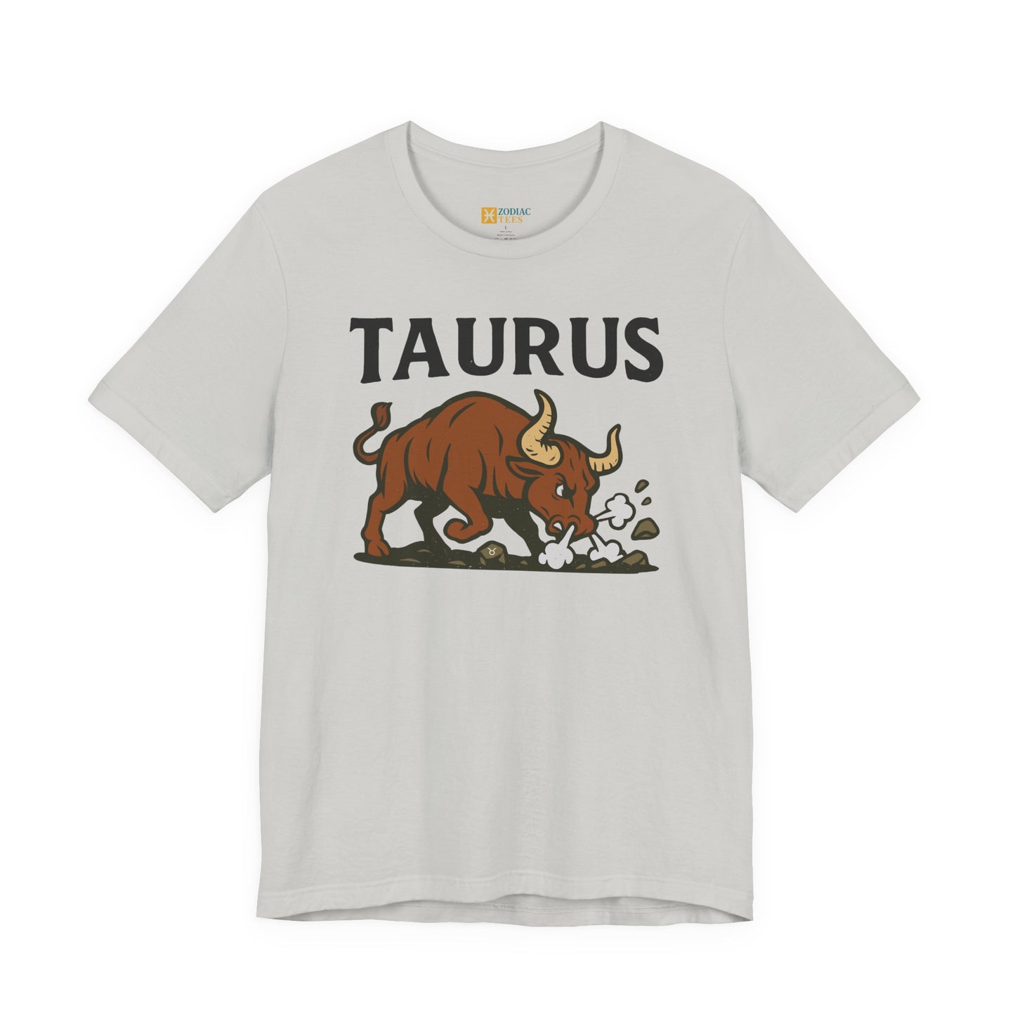 Taurus Strength T-Shirt – Bold Charging Bull Zodiac Tee